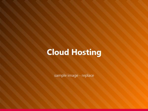 Cloud hosting services