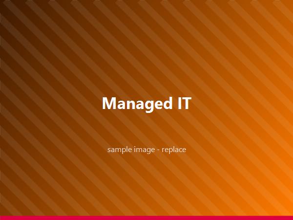 Managed IT services and helpdesk